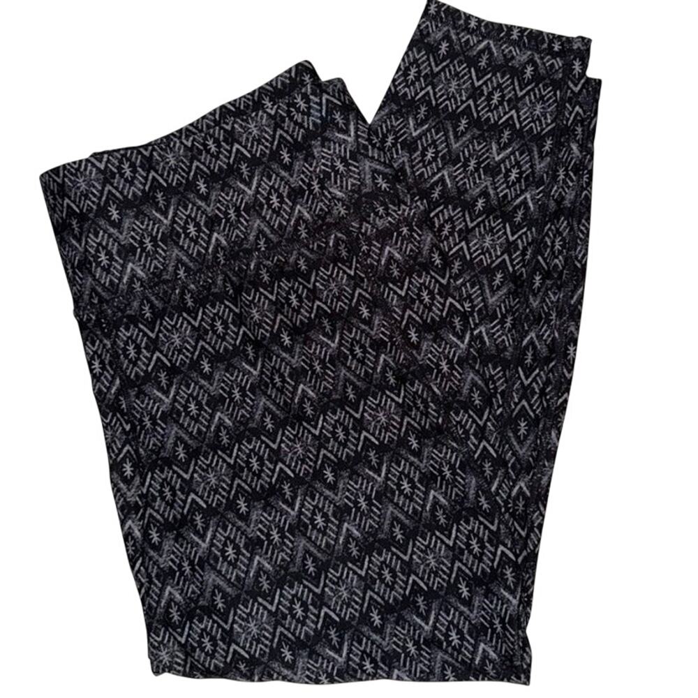 LIVI Power Leggings womens plus size 22/24 lane Bryant activewear abstract print